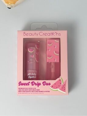 Beauty Creations Sweet Drip Duo Watermelon Lipstick & Lip Oil - Pink